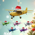 Personalized Airplane Acrylic Ornament - 6 Colors - 2D FLAT, NOT 3D