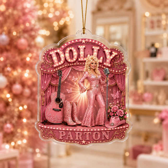 Dolly Parton Country Music Keepsake - Acrylic Ornament