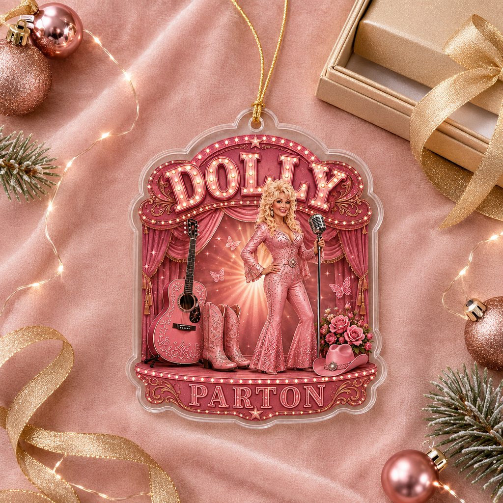 Dolly Parton Country Music Keepsake - Acrylic Ornament