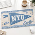 Custom Name & School Name Desk Mat - 3 Colors