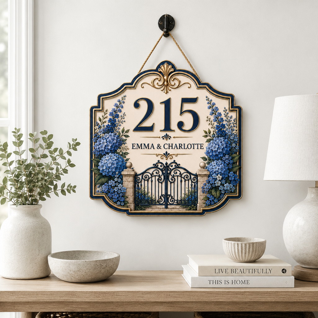 Personalized College Room Drcor - Welcome Wooden Sign