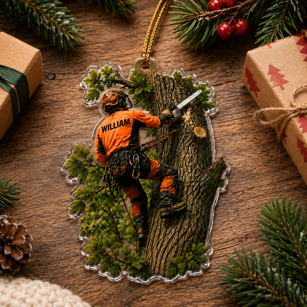 Arborist Ornament - 2D Acrylic Flat