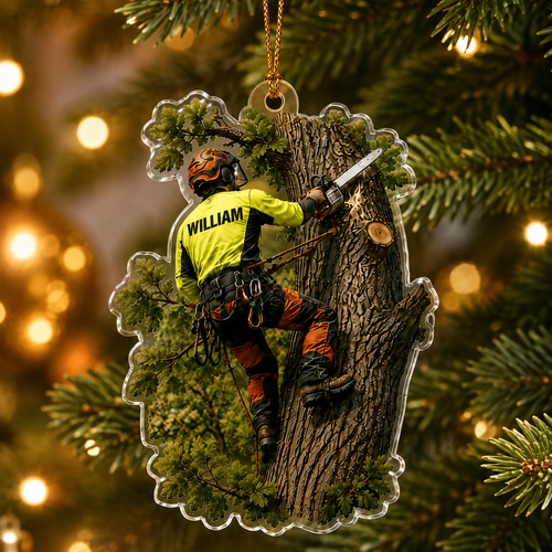 Arborist Ornament - 2D Acrylic Flat