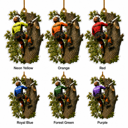 Arborist Ornament - 2D Acrylic Flat