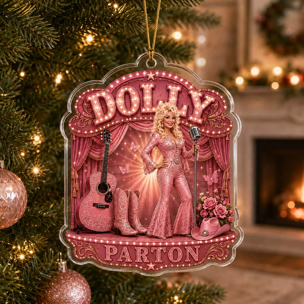 Dolly Parton Country Music Keepsake - Acrylic Ornament