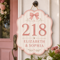 Personalized Dorm Room Door Sign: College Decor