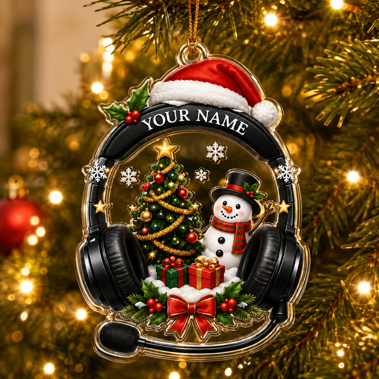 Personalized 911 Dispatcher Ornament - Acrylic Ornament