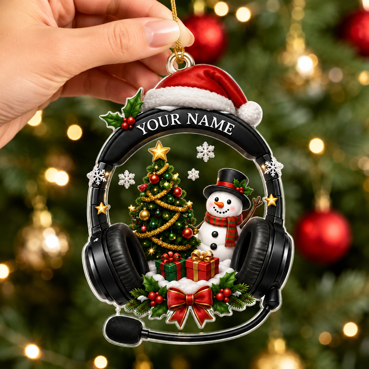 Personalized 911 Dispatcher Ornament - Acrylic Ornament
