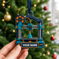 Custom Name Printer Ornament - Engineer Tech Gift