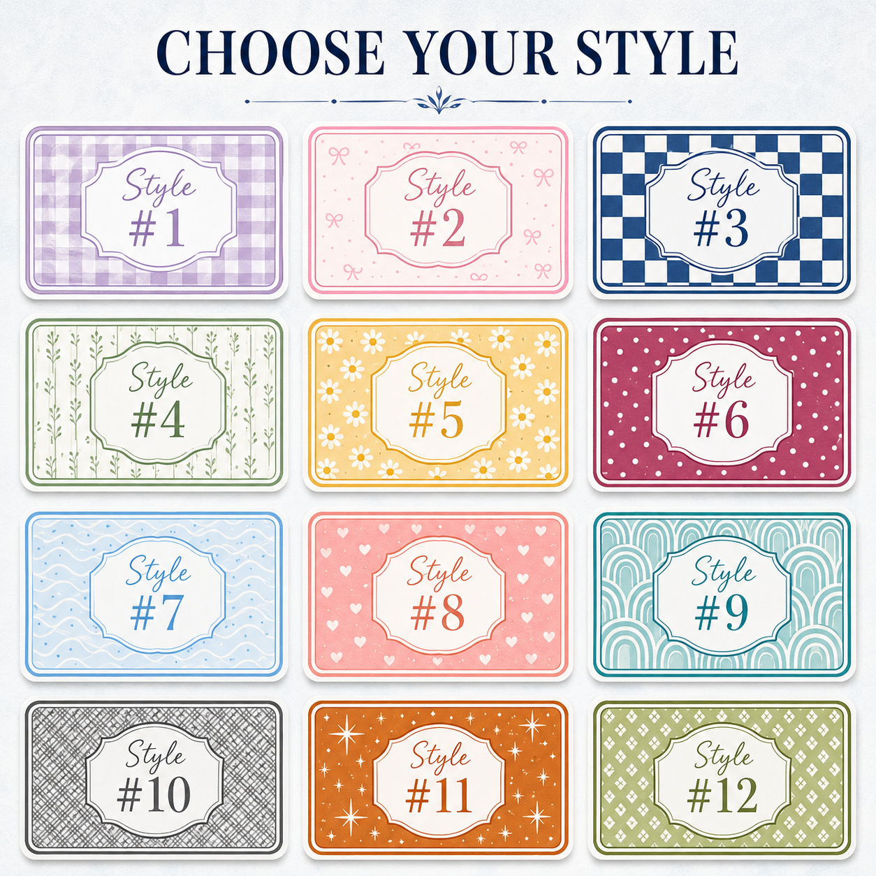 Custom Name Desk Pad – Preppy Teacher Workspace Decor