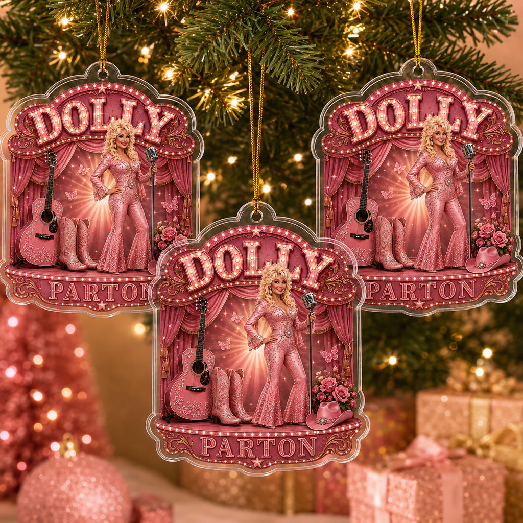 Dolly Parton Country Music Keepsake - Acrylic Ornament