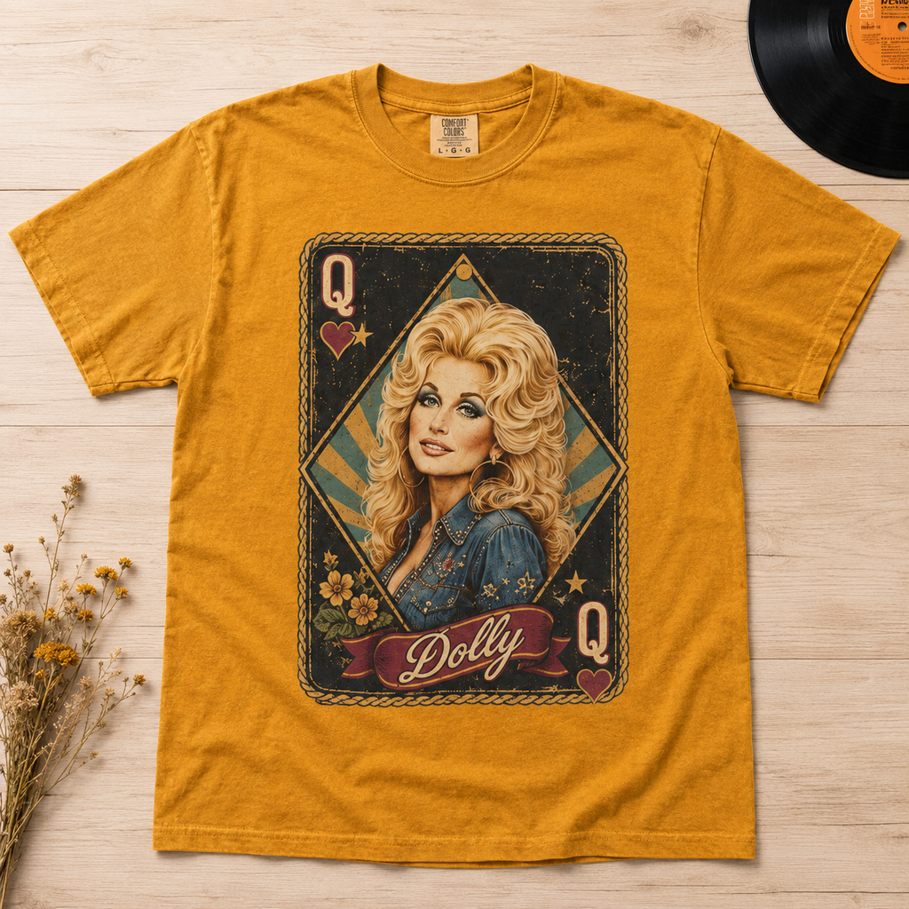 Dolly Parton Memorial Comfort Color Tshirt