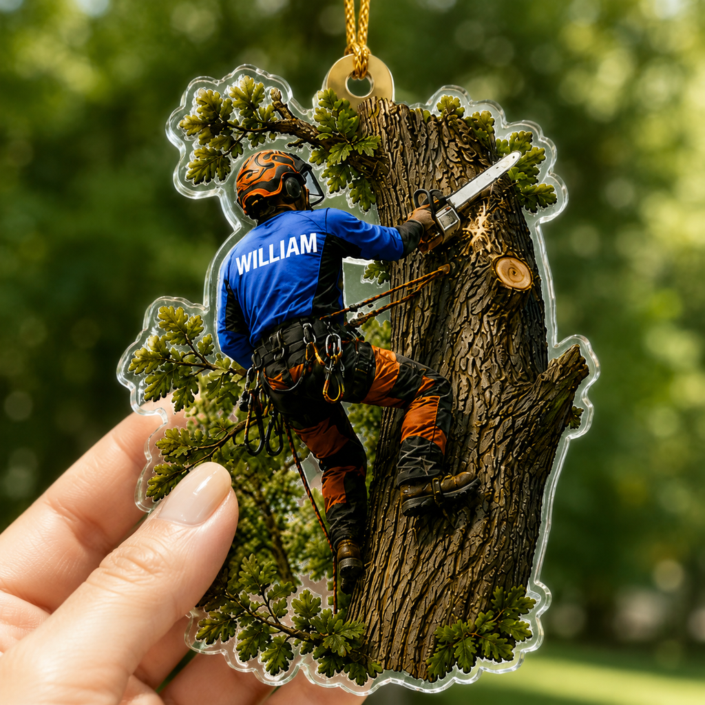 Arborist Ornament - 2D Acrylic Flat
