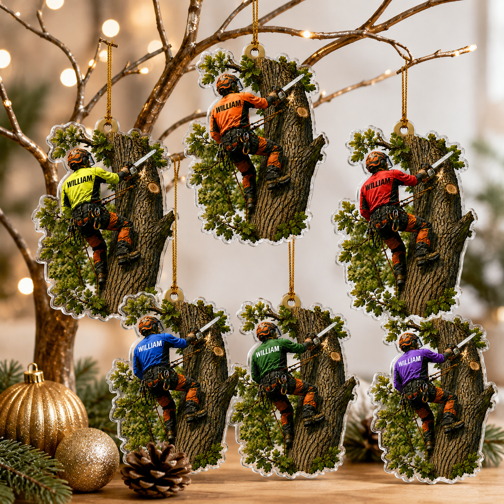 Arborist Ornament - 2D Acrylic Flat