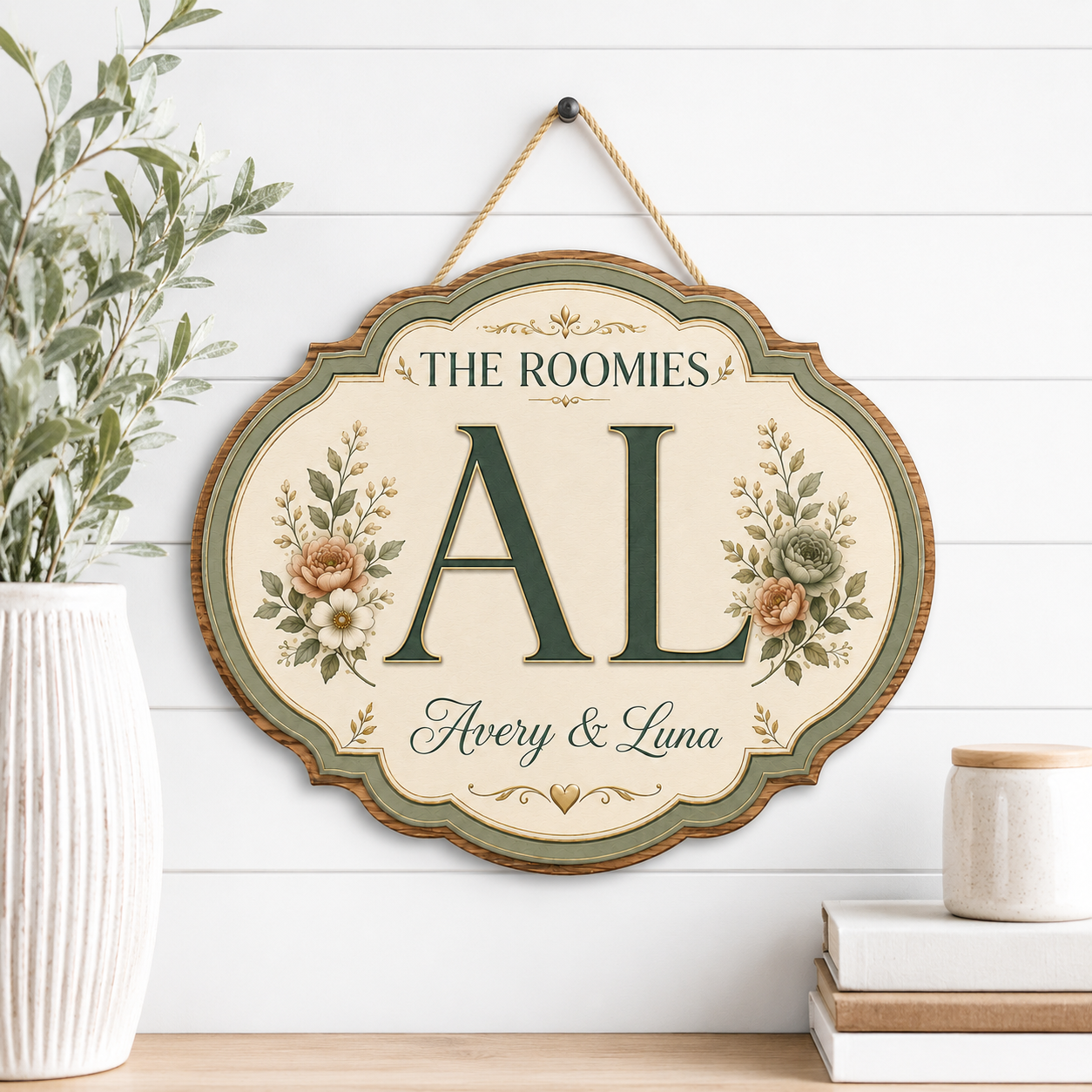The Roomies Dorm Sign - Custom Name Sign
