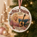 Dolly Parton Memorial Keepsake Ornament - Ceramic