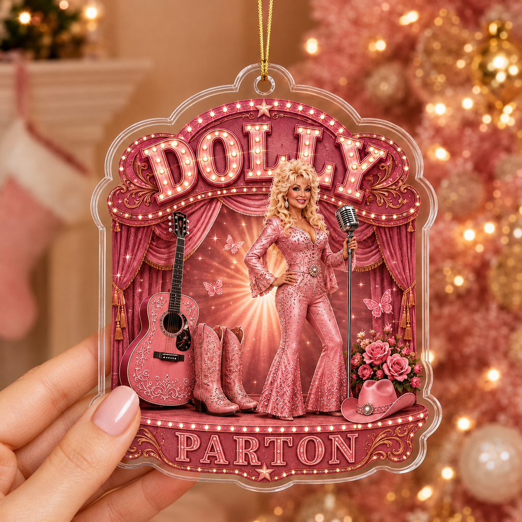 Dolly Parton Country Music Keepsake - Acrylic Ornament