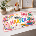 Customized Teacher Name Desk Mat - Gift for New Teacher