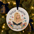Dolly Parton Tribute 1946-2026 Ceramic Ornament