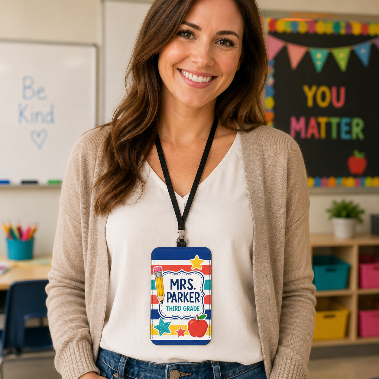 Custom Grade Level ID Holder